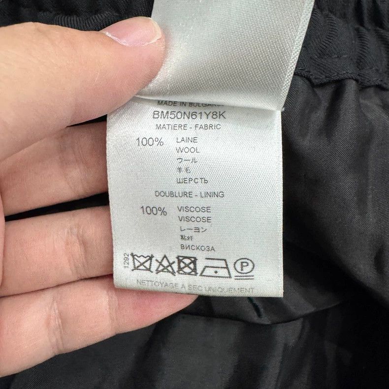 Givenchy Givenchy Black Wool Casual Pants Size US 40 / EU 56 - 4 Thumbnail