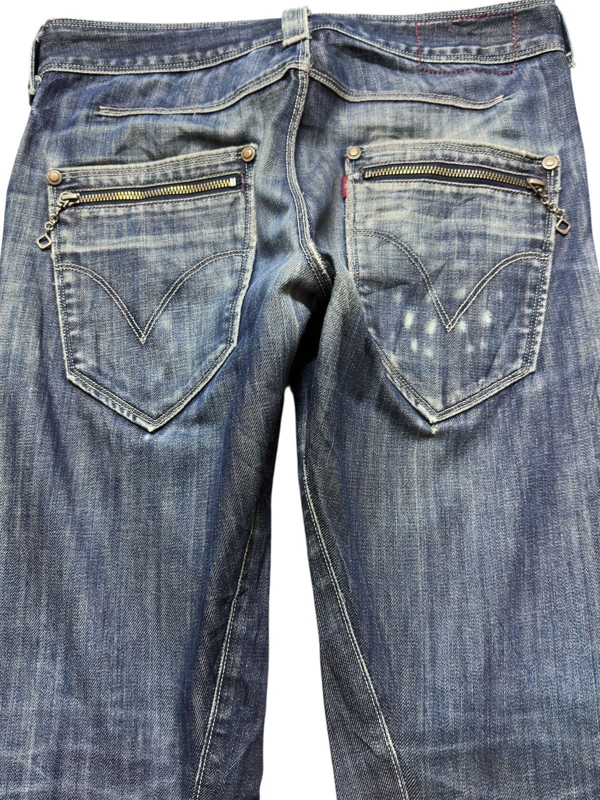Engineered Garments × Levi's Vintage Levi’s Engineered Garments Twisted Leg Denim Size US 31 - 6 Thumbnail