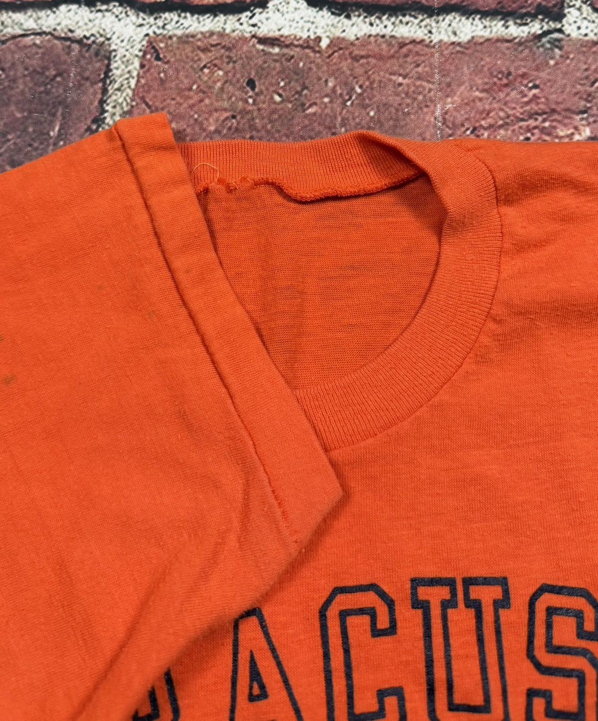 NCAA Vintage Syracuse University Carrier Dome Tee Single Stitch Size US M / EU 48-50 / 2 - 4 Thumbnail
