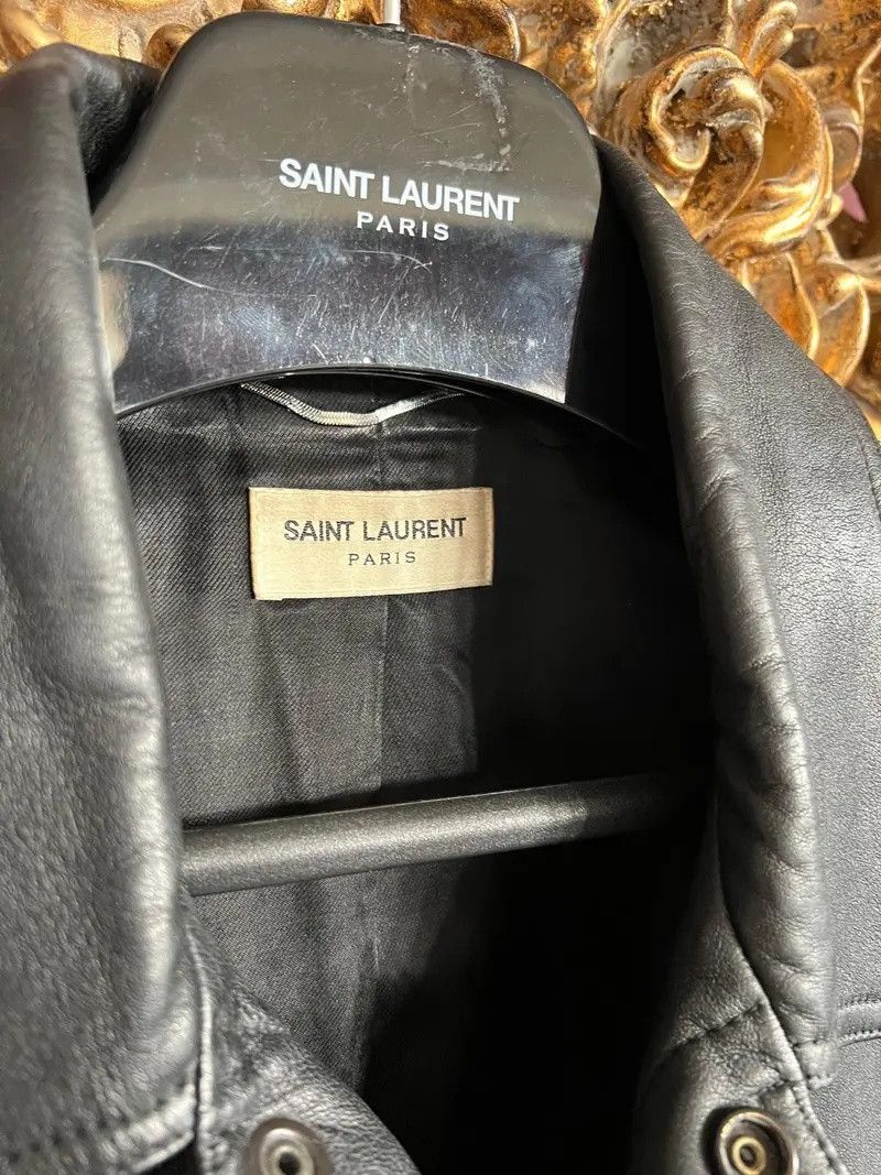 Saint Laurent Paris Saint Laurent leather jacket Size US M / EU 48-50 / 2 - 3 Thumbnail