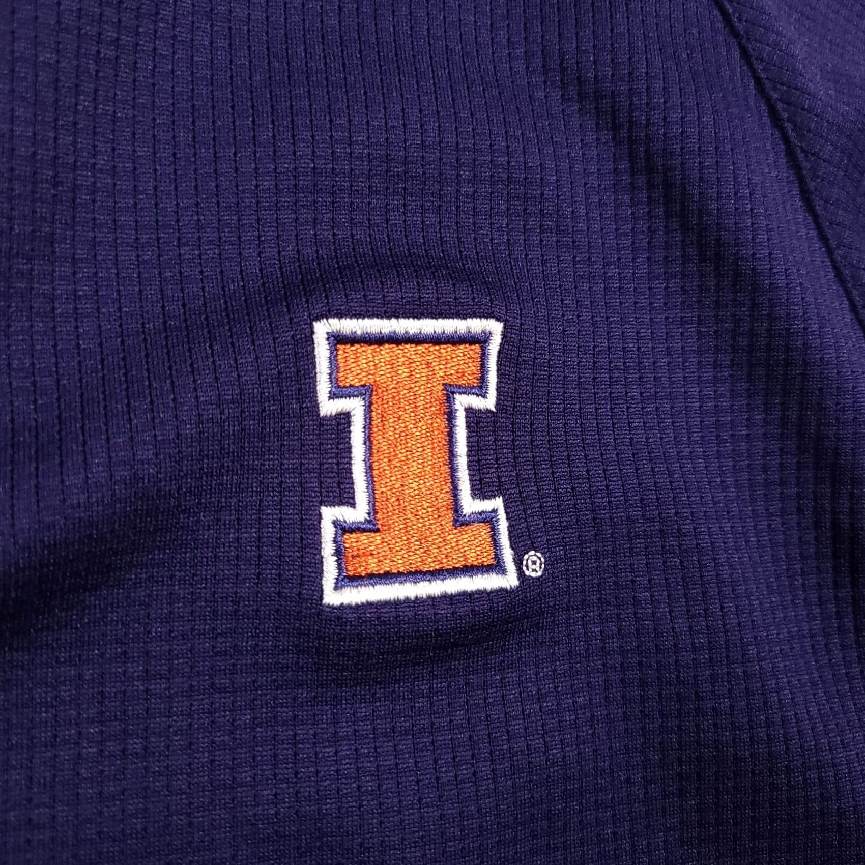 Pro Player Pro Player P2 Polo Shirt University Of Illinois Fighting Illini Blue Orange Mens Size US S / EU 44-46 / 1 - 4 Thumbnail