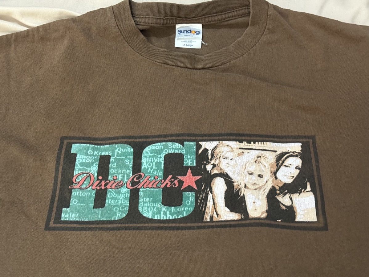 Band Tees Distressed 2000s Dixie Chicks Top of the World Tour T-Shirt Size US XL / EU 56 / 4 - 5 Thumbnail