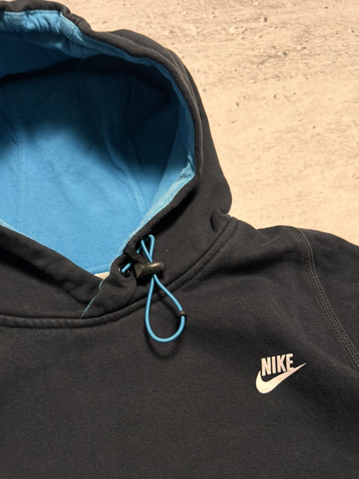 Nike × Vintage NIKE VINTAGE CENTER LOGO OVERSIZE BOXY HOODIE Size US M / EU 48-50 / 2 - 5 Thumbnail