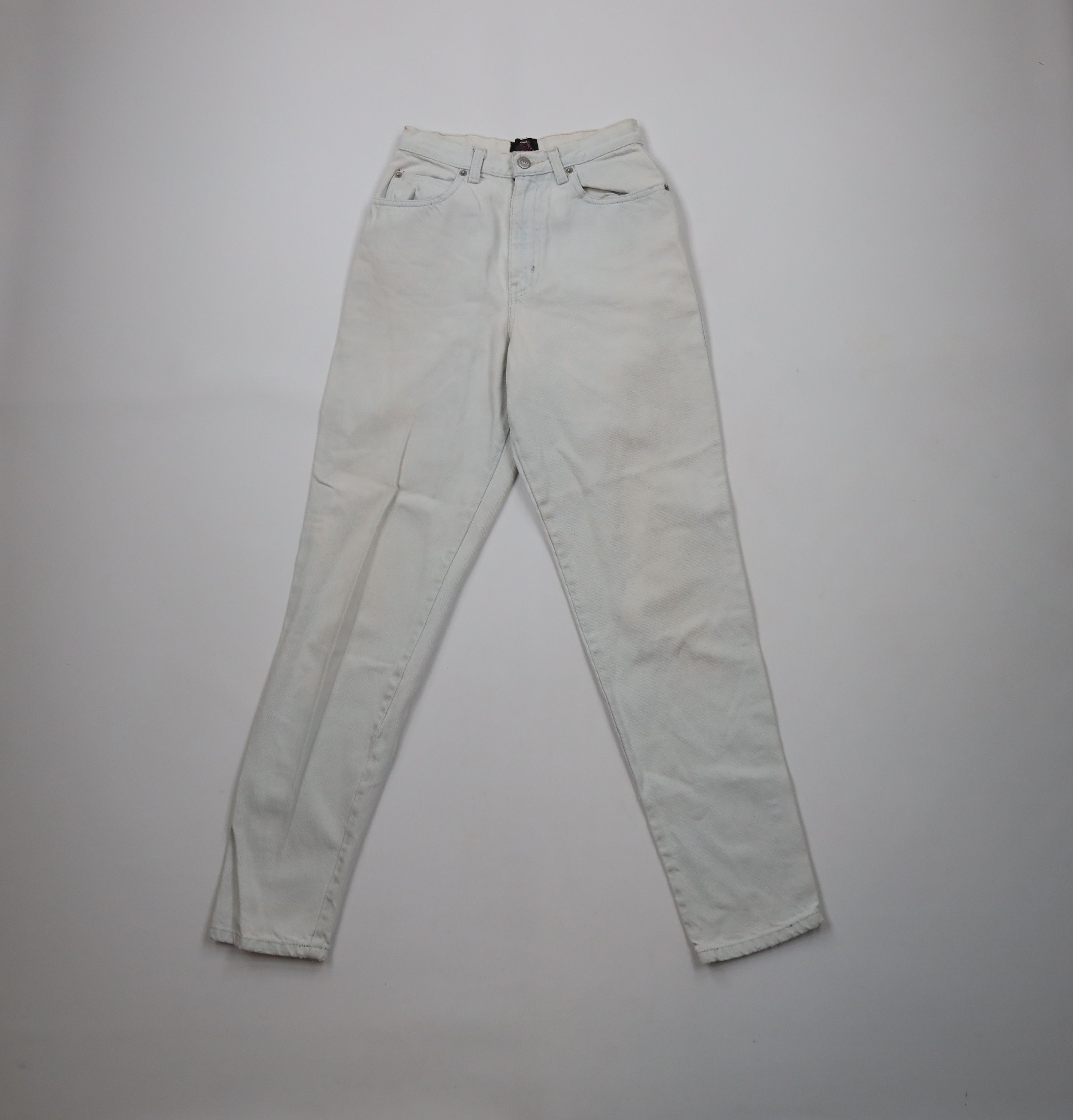 Vintage Vintage 80s 90s Streetwear Tapered Leg Denim Jeans Cotton Size 28" / US 6 / IT 42 - 1 Thumbnail