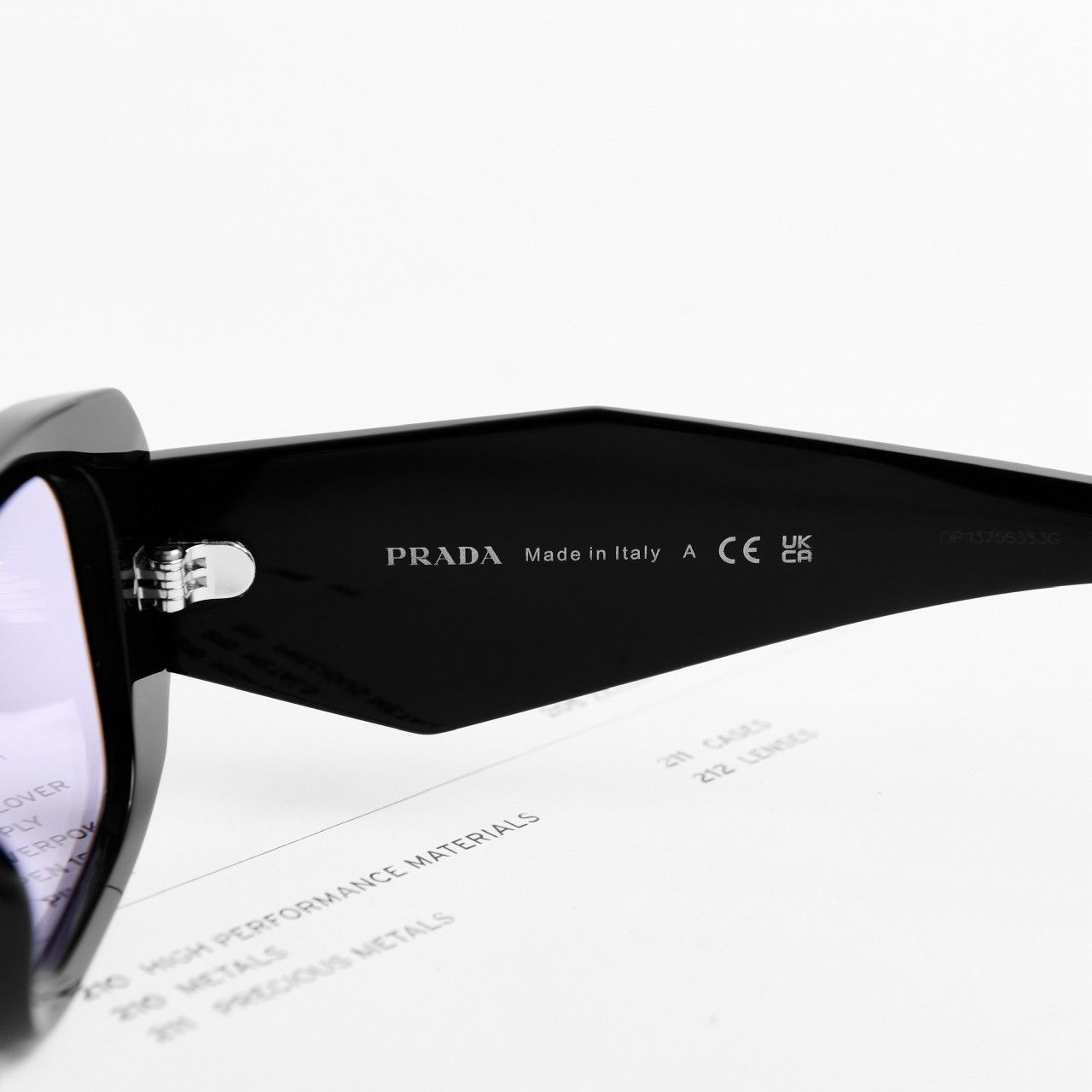 Prada PRADA 0PR 17WS 16K40J SUNGLASSES Size ONE SIZE - 4 Thumbnail