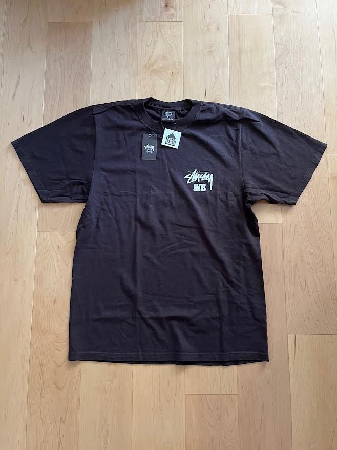 Stussy STUSSY X WALES BONNER OCEAN SONG TEE BROWN | Grailed