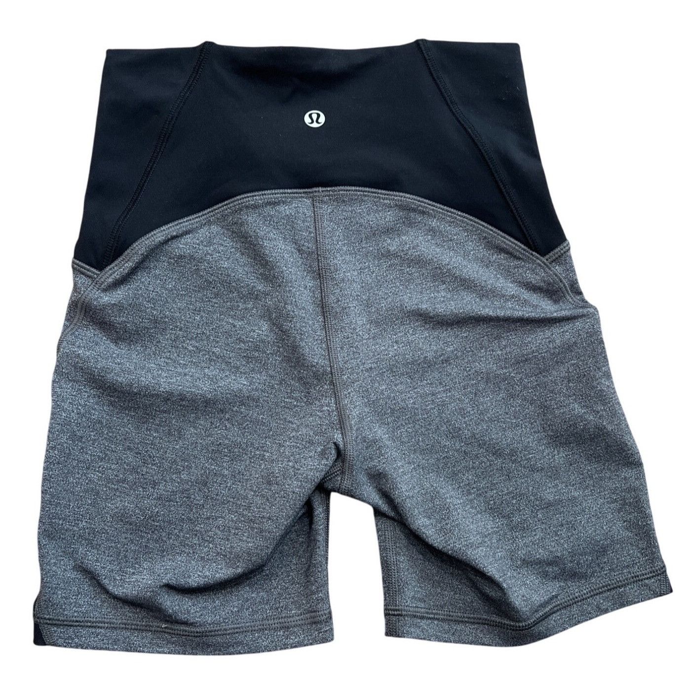 Lululemon Lululemon Train Times Short *6" Size 4 Heathered Black / Bla Size 27" / US 4 / IT 40 - 4 Thumbnail