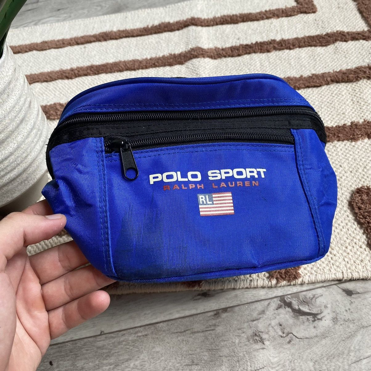 Ralph Lauren VINTAGE POLO SPORT 90s RALPH LAUREN NYLON BELT BAG Size ONE SIZE - 2 Thumbnail