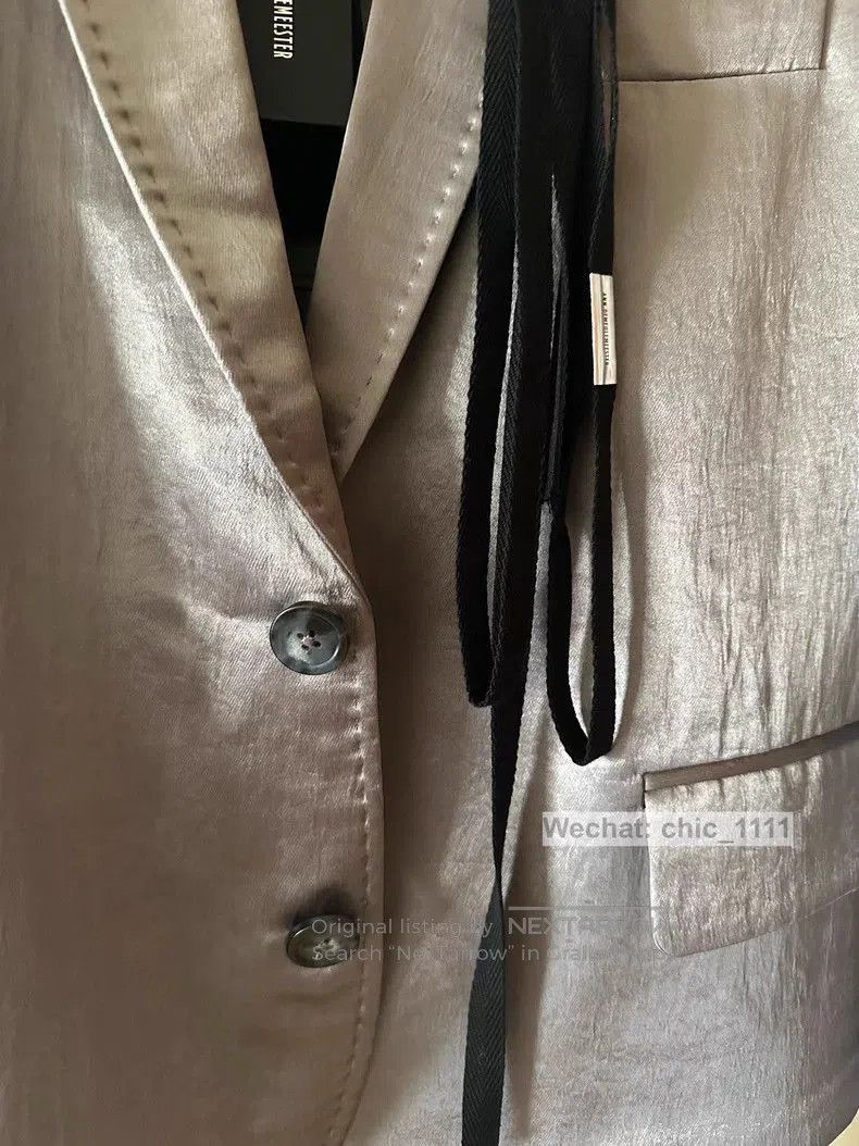 Ann Demeulemeester Ann Demeulemeester Purple Blazer. Size US XL / EU 56 / 4 - 5 Thumbnail