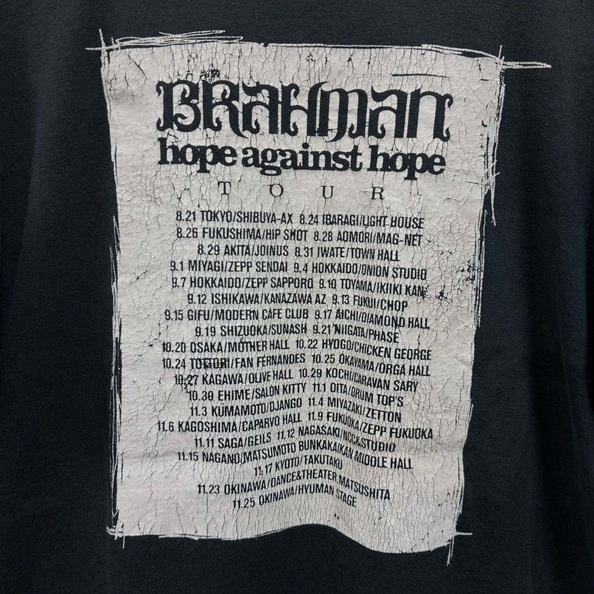Band Tees Vintage Y2K Brahman Tshirt Punk Hardcore Band Size US M / EU 48-50 / 2 - 4 Thumbnail