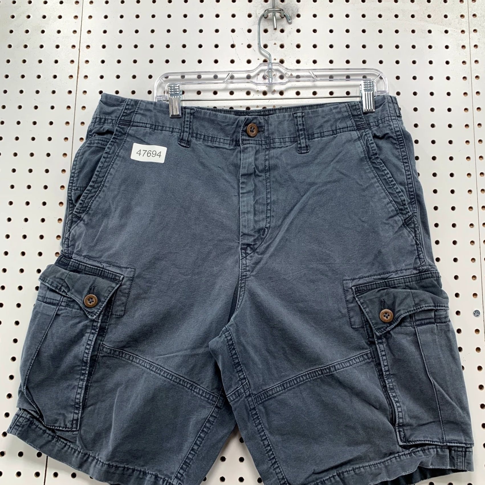 American Eagle Outfitters American Eagle Outfitters Cargo Shorts Mens 34 Faded Blue Next Level Stretch Military 36x11 Size US 34 / EU 50 - 5 Thumbnail