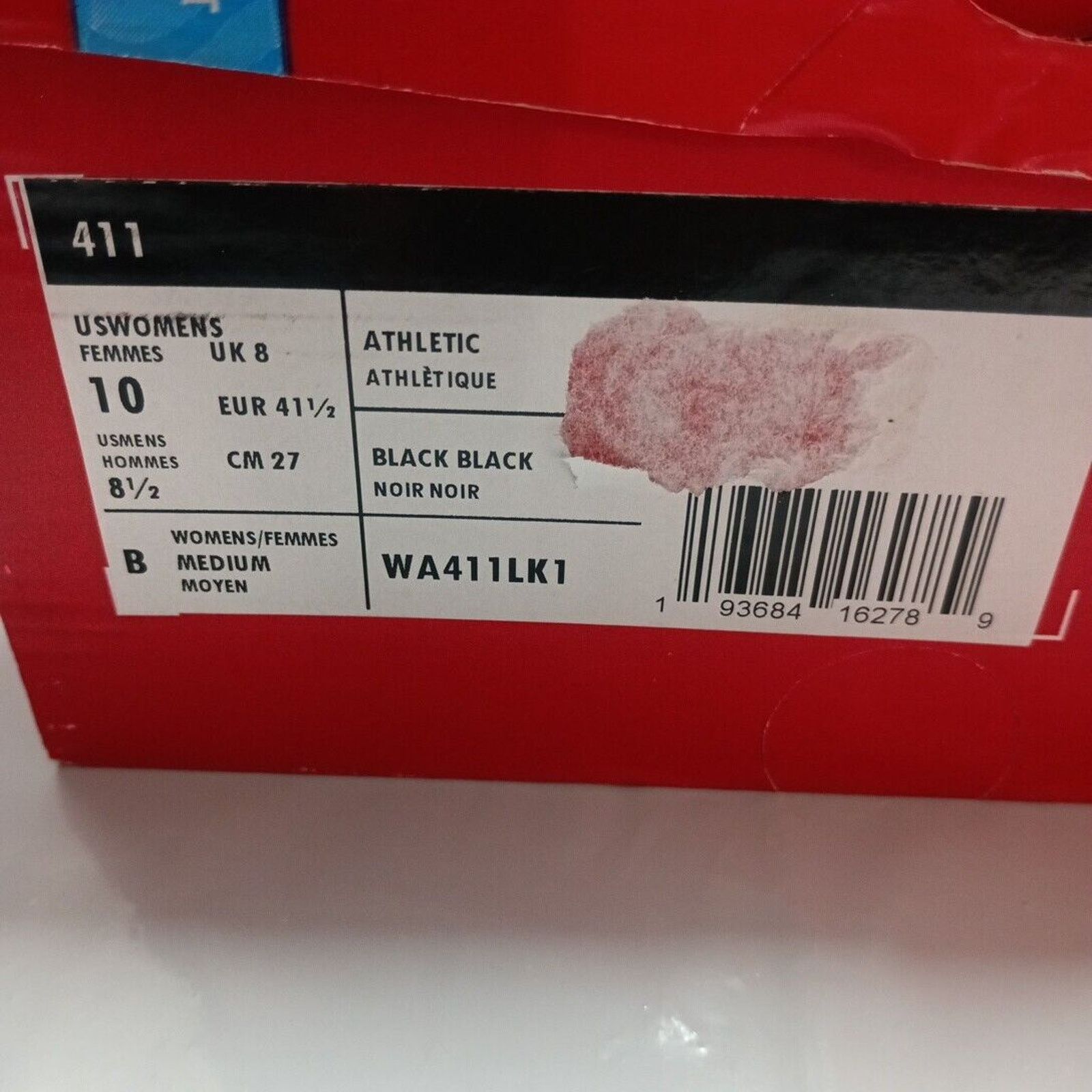 New Balance New Balance 411 Womens Black Athletic Walking Shoes Size 10 Size US 10 / IT 40 - 8 Thumbnail