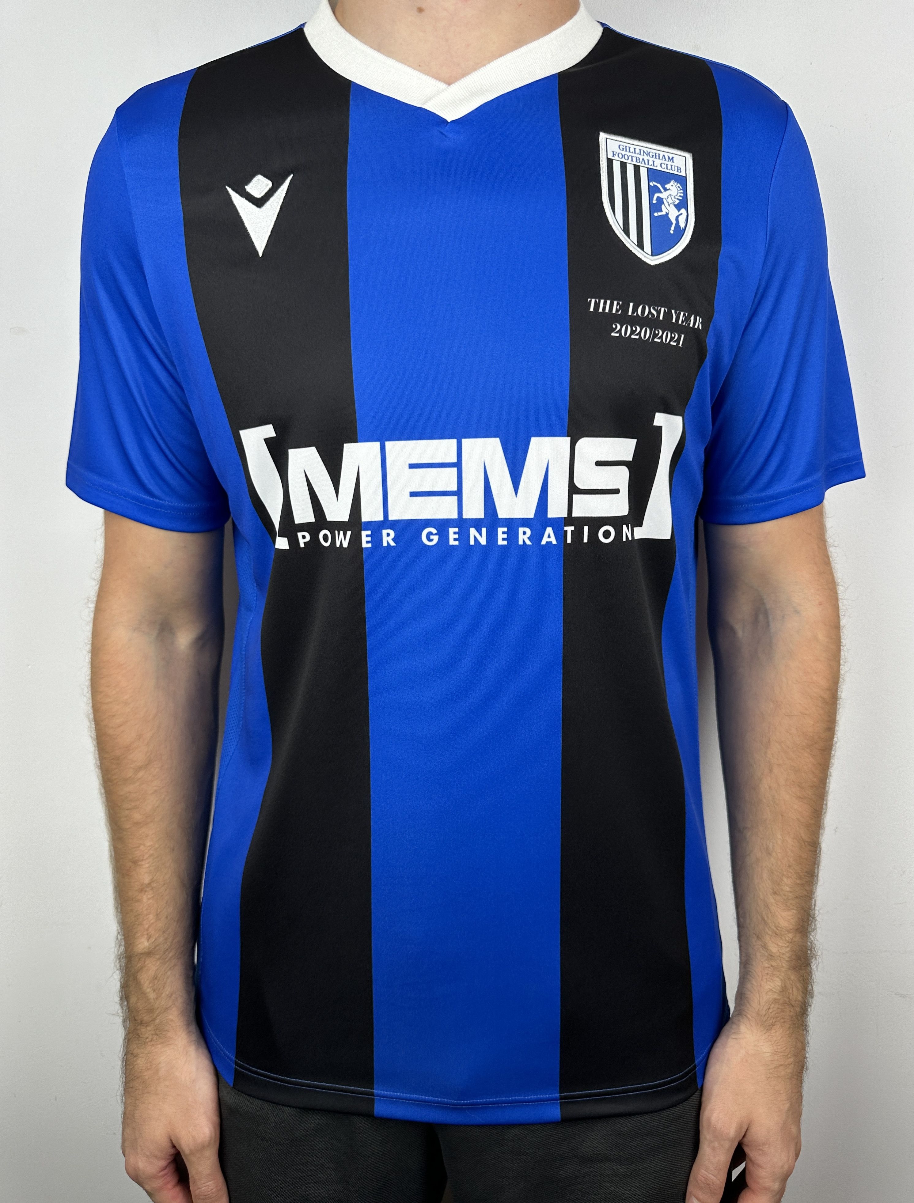 Vintage Gillingham 2021 The Lost Year Soccer Jersey Football Shirt Size US L / EU 52-54 / 3 - 2 Thumbnail