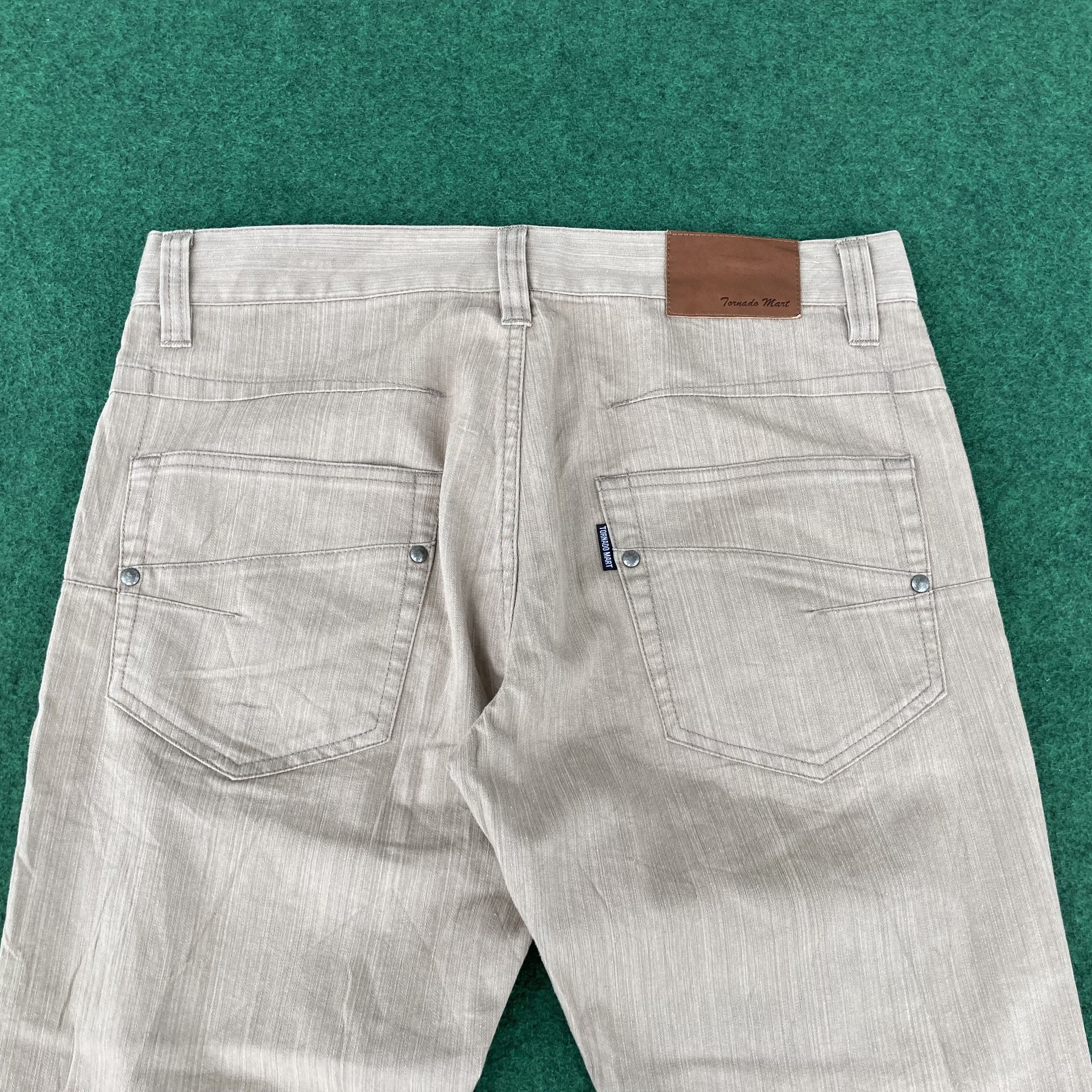 Tornado Mart × Vintage Vtg Tornado Mart Trouser Men Punk Flared Jeans Size US 31 - 8 Thumbnail