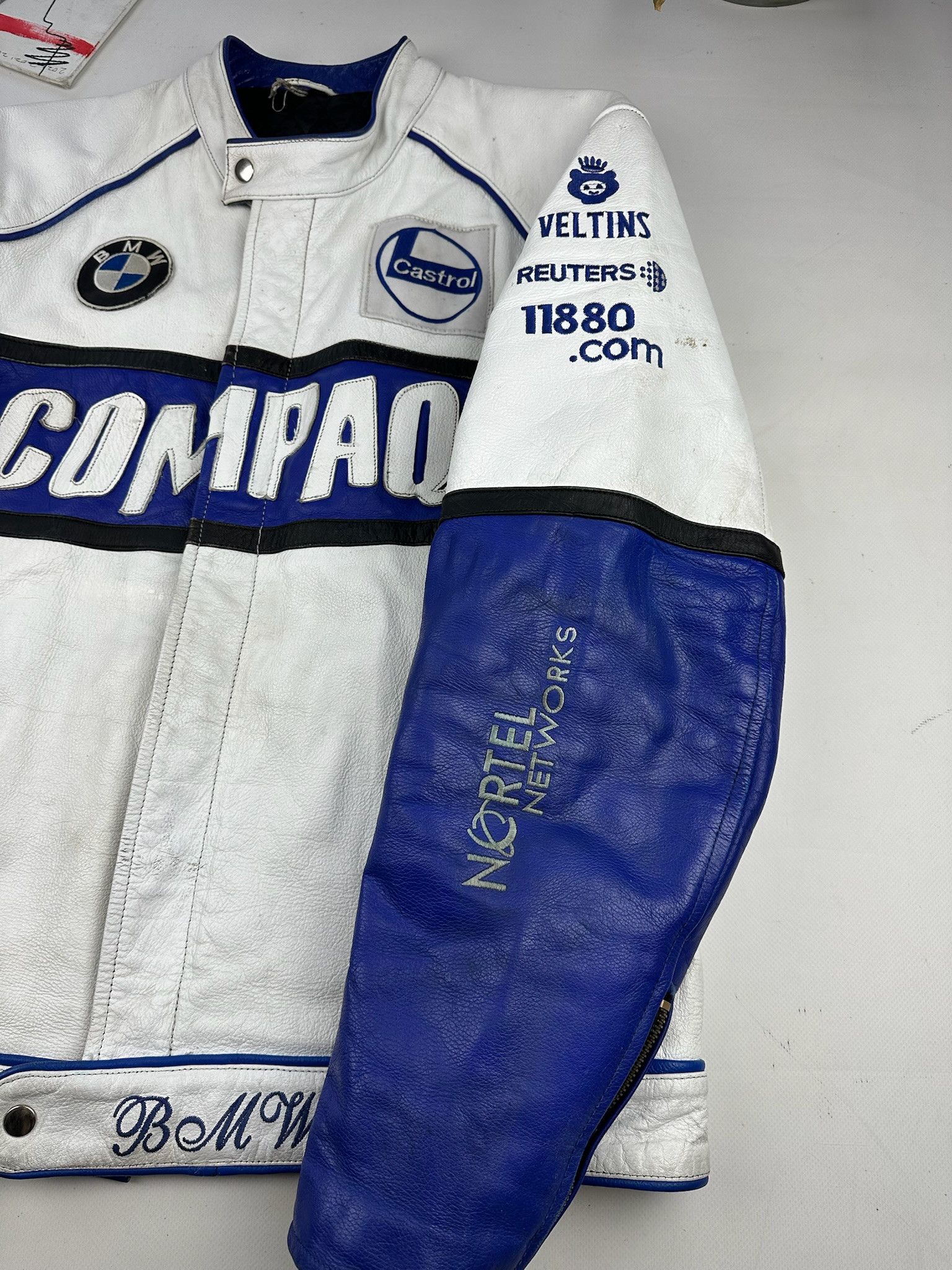BMW BMW Racing Leather Jacket Rare Streetwear Size US XL / EU 56 / 4 - 8 Thumbnail
