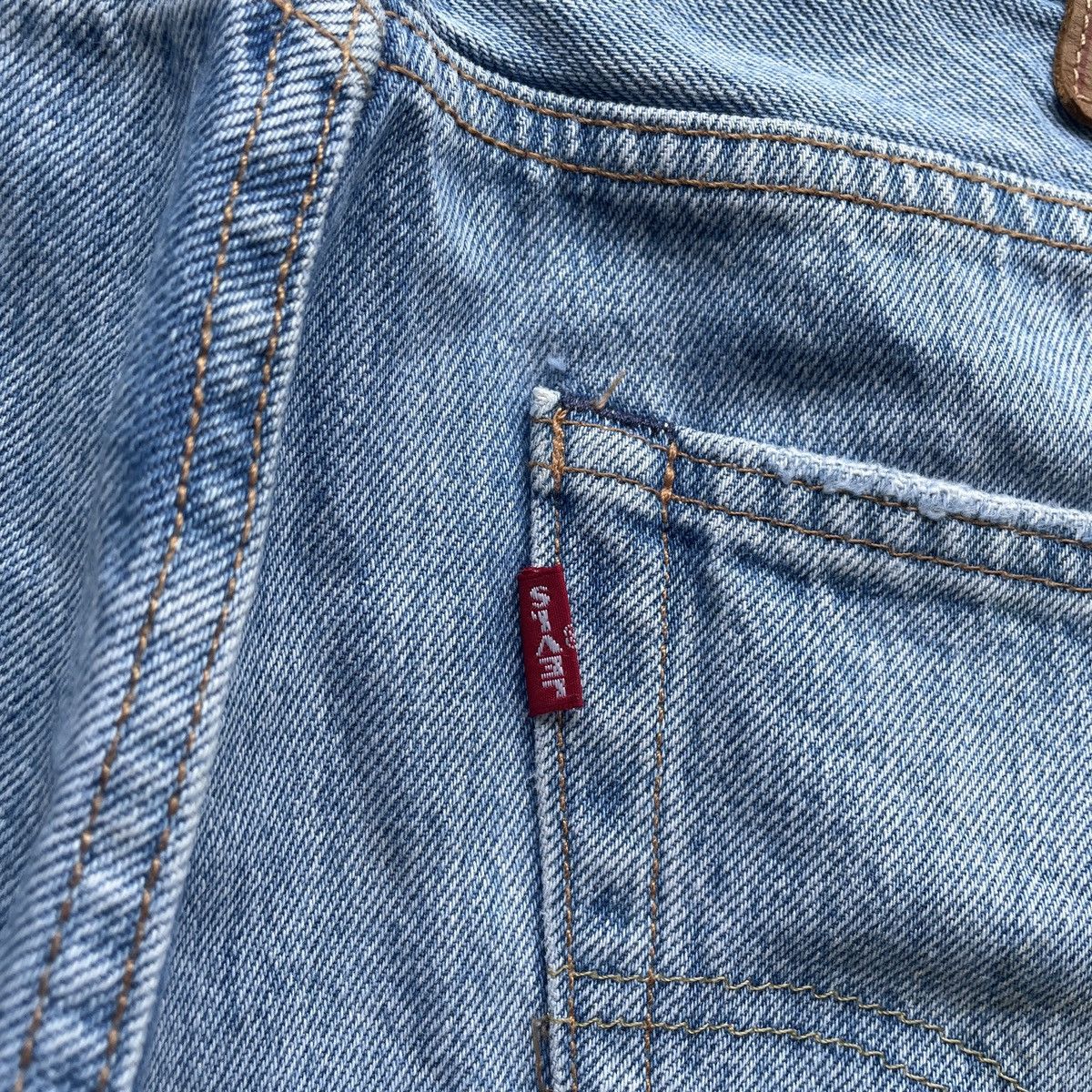 Levi's Vintage Clothing Levis 501 Big E Ripped Jean Faded Distressed Denim Pants W34 Size US 34 / EU 50 - 12 Thumbnail