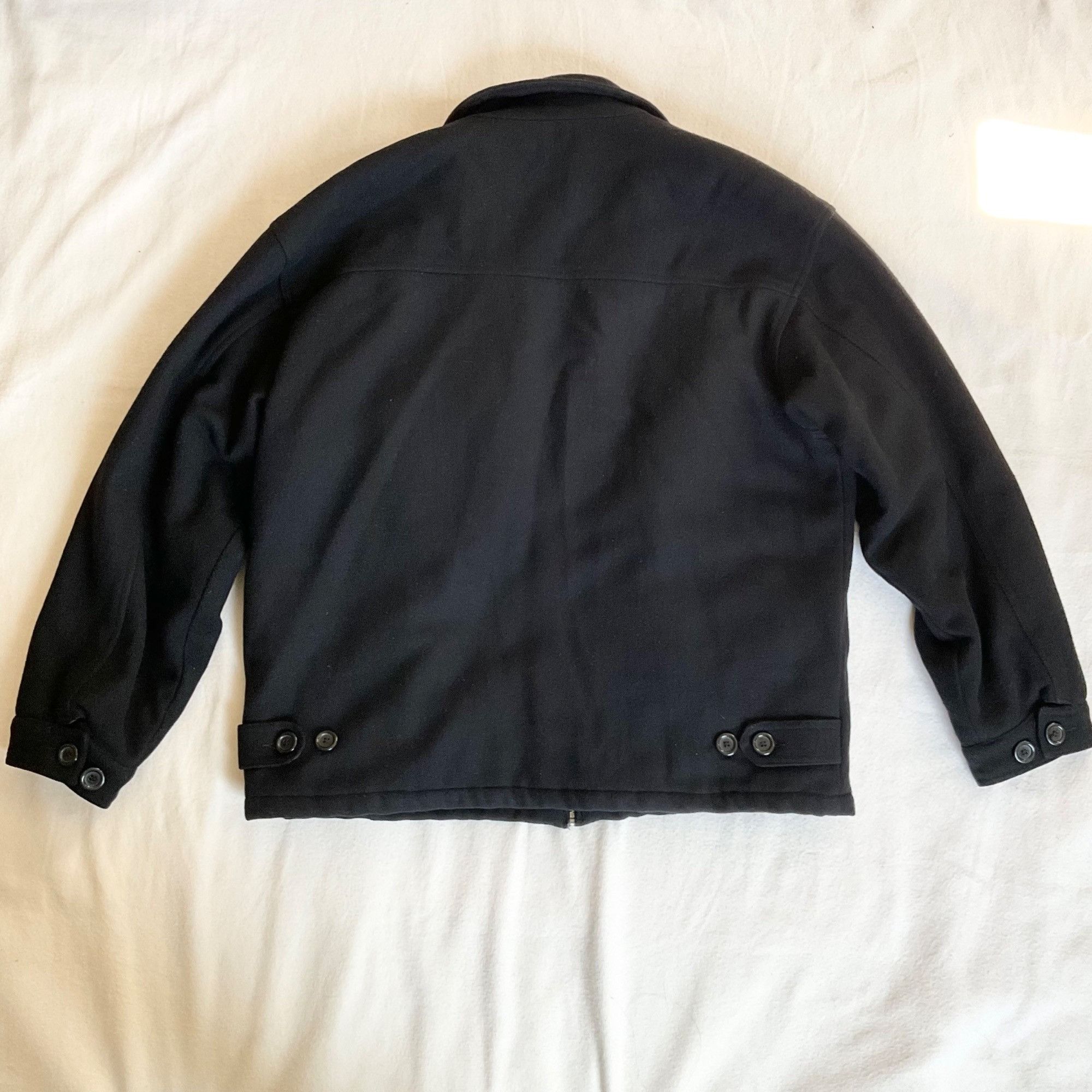 Natural Issue Natural issue men wool lining black jacket SZL chest55 Size US L / EU 52-54 / 3 - 5 Thumbnail