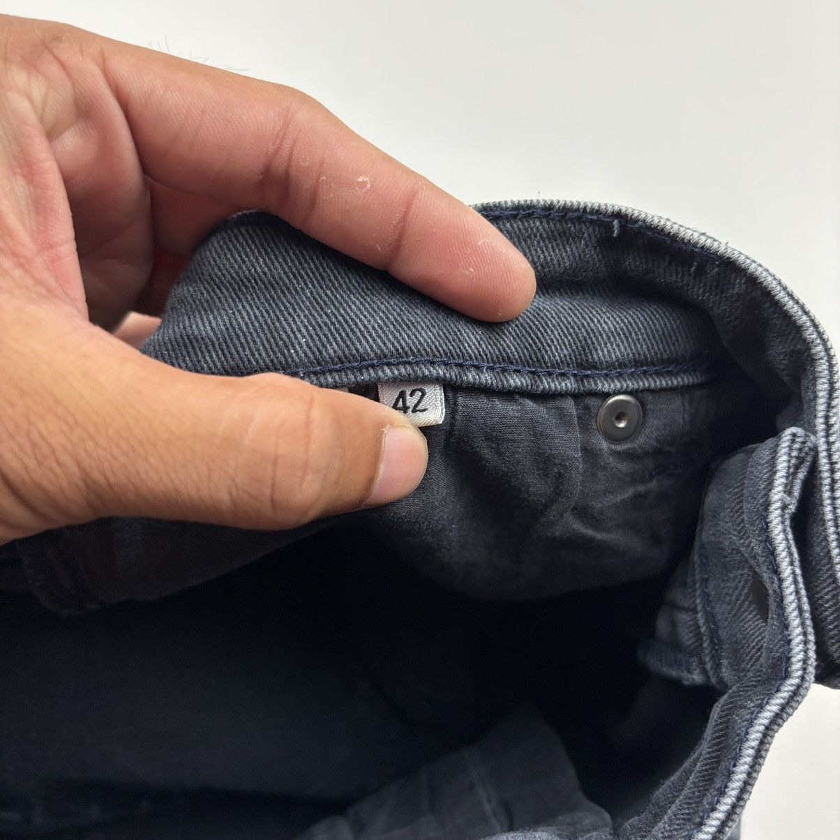 Prada Prada Denim Mini Skirt Size 29" - 5 Thumbnail