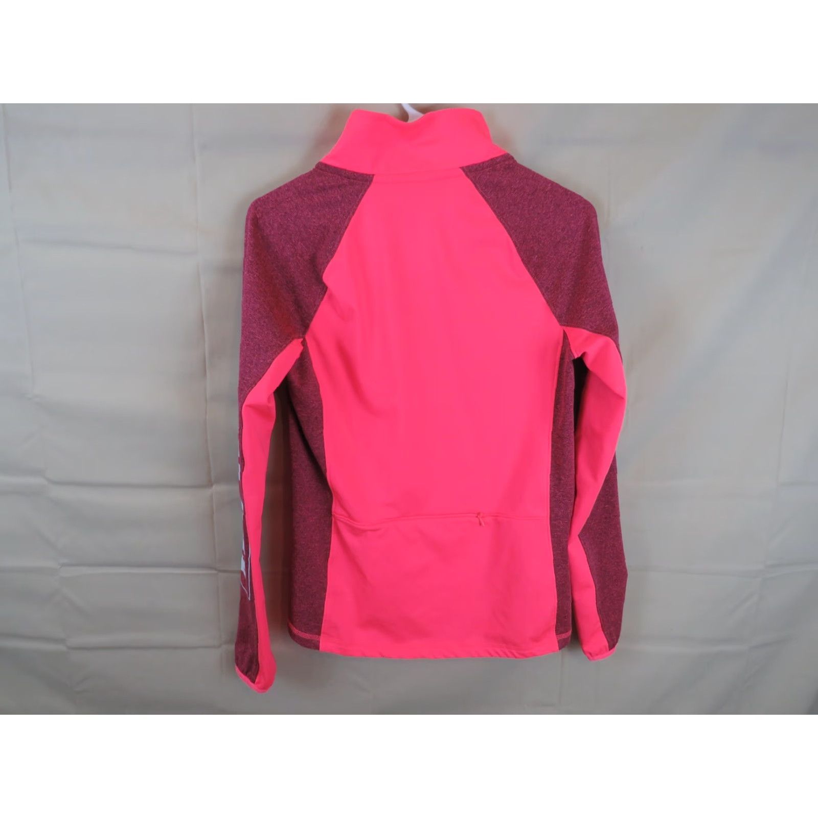 Pinko VINTAGE Love Pink performance red Pull over 1/2 Zip M Ladies shirt Soft valentines day Size M / US 6-8 / IT 42-44 - 6 Thumbnail