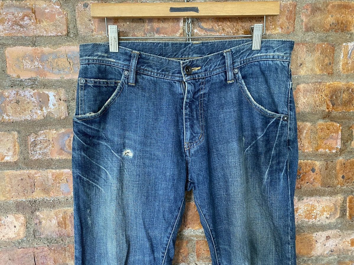 Kiminori Morishita 2000s TETE HOMME Flare and distressed pants Size US 32 / EU 48 - 3 Thumbnail