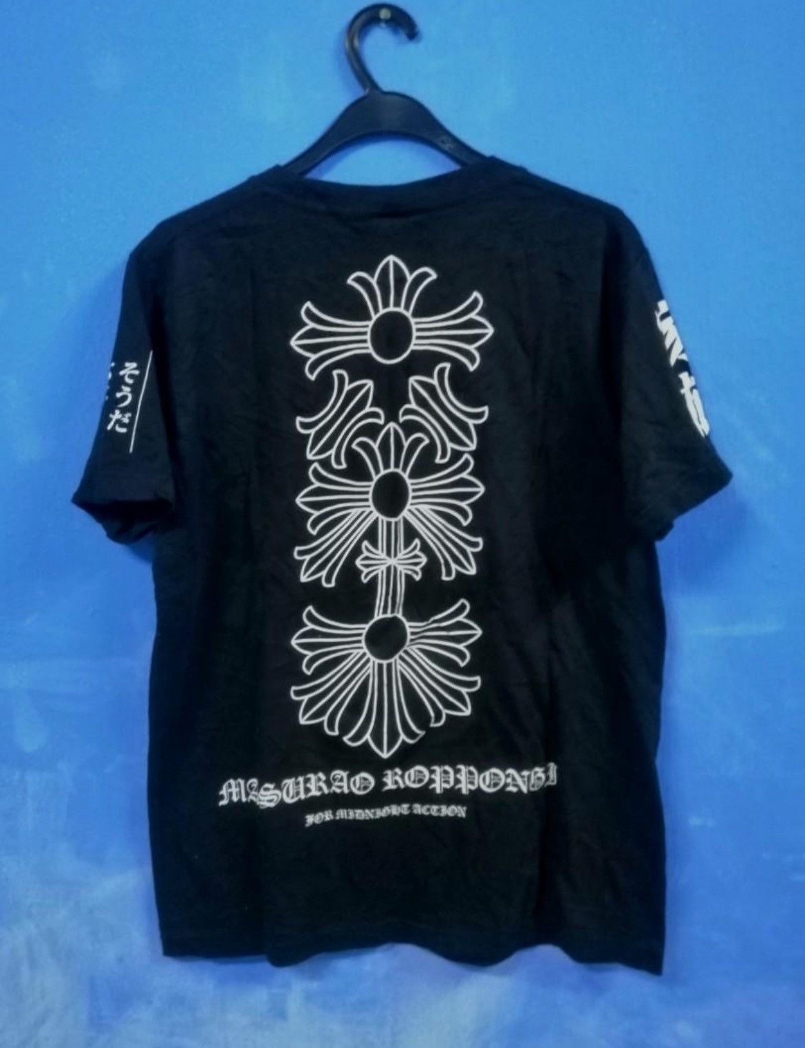 If Six Was Nine × Japanese Brand × Le Grande Bleu (L.G.B.) ▶️ MASURAU ROPPONGI ❌samurai spirit sundicade❌ Size US L / EU 52-54 / 3 - 2 Thumbnail