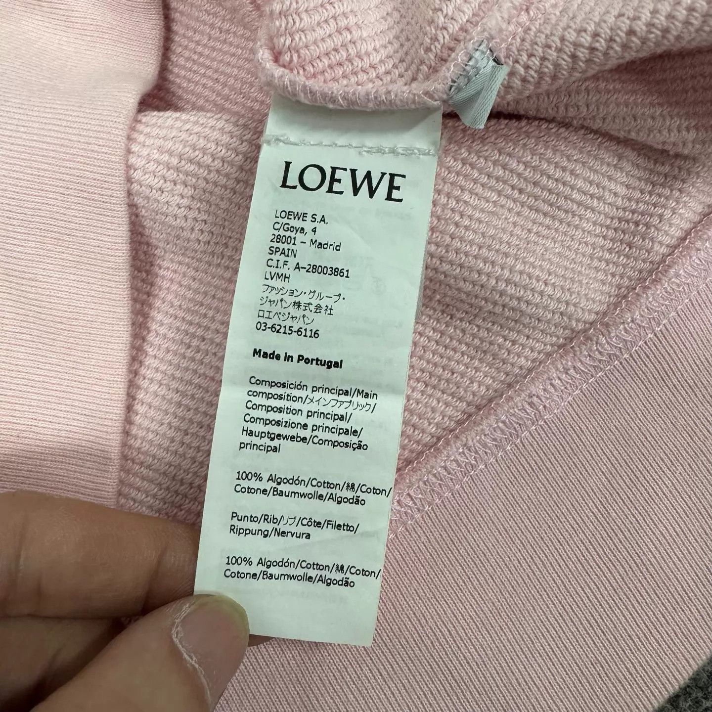 Loewe LOEWE x Totoro Embroidered Logo Pink Hoodie L 99 New Size L / US 10 / IT 46 - 8 Thumbnail
