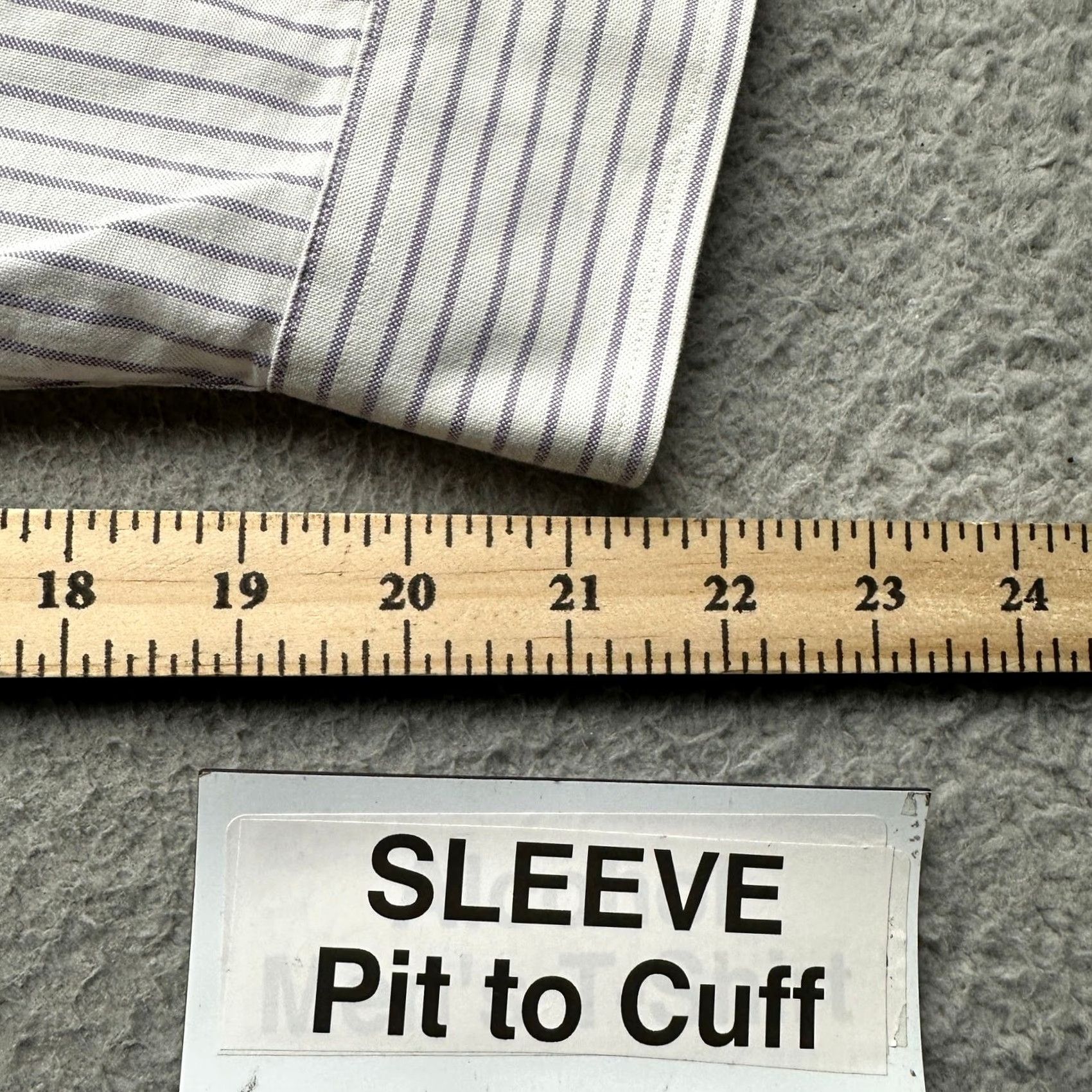 Brooks Brothers Brooks Brothers Original Polo Button Up Shirt Mens XL Long Sleeve Purple Striped Size US XL / EU 56 / 4 - 5 Thumbnail