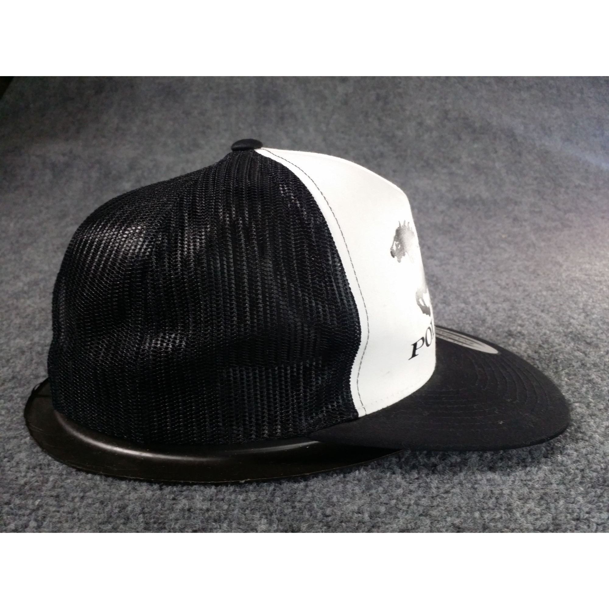 Polo Ralph Lauren Hawaii Polo Life Snapback Hat The Classics Yupoong Black Whi Size ONE SIZE - 4 Thumbnail