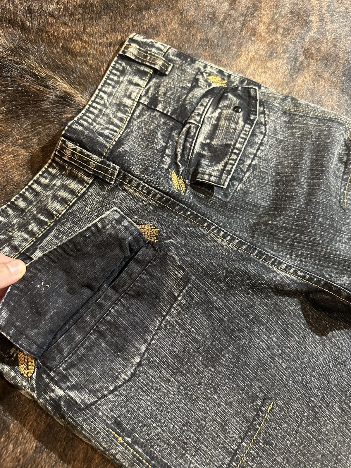 Japanese Brand Japanese stacked/flare jeans Size US 28 / EU 44 - 6 Thumbnail