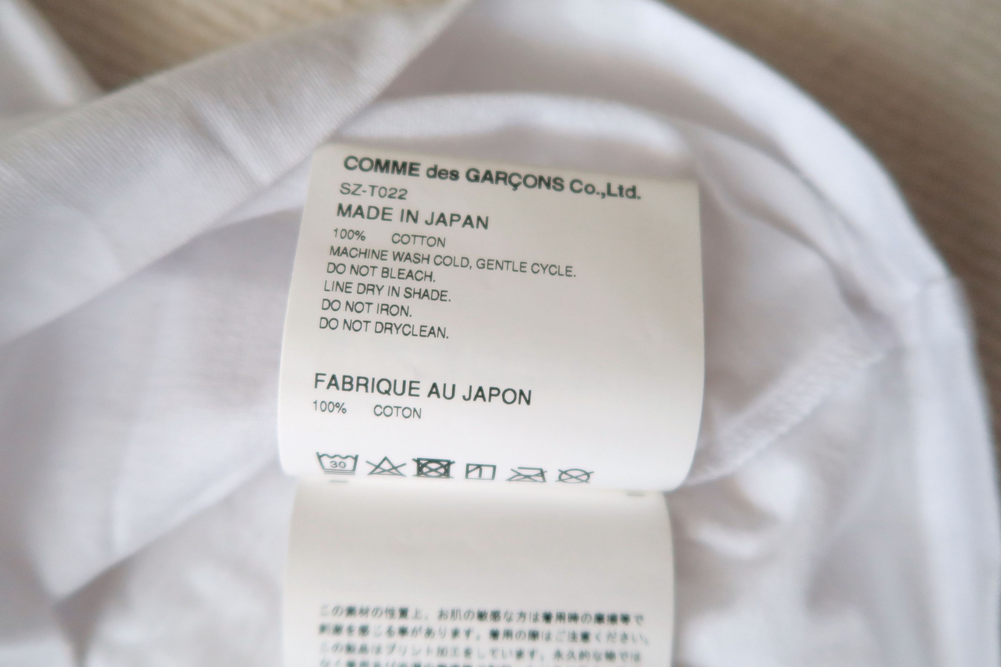 Comme des Garcons Comme des Garcons CDG Triple Logo Print T-Shirt Size US XXL / EU 58 / 5 - 7 Thumbnail