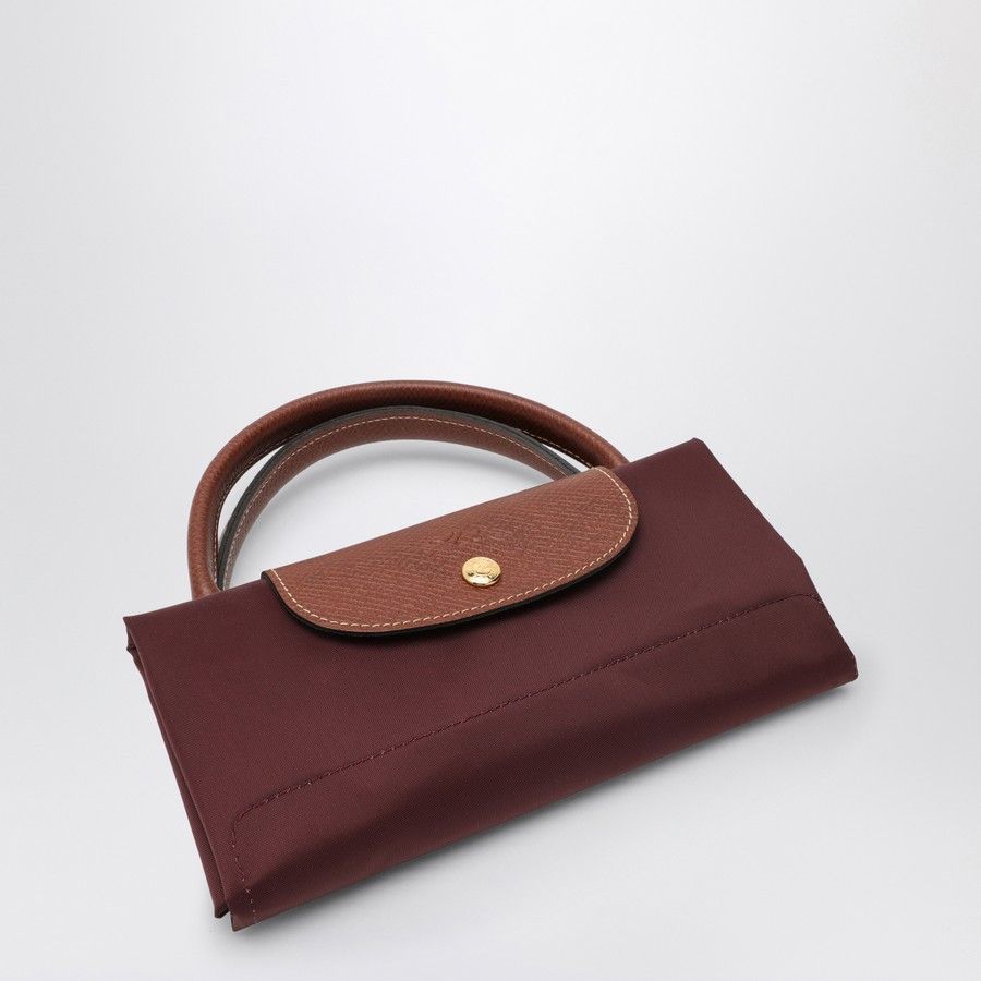 Longchamp o1d2blof0824 Size: OS / S Le Pliage Travel Bag in Burgundy Size ONE SIZE - 3 Thumbnail