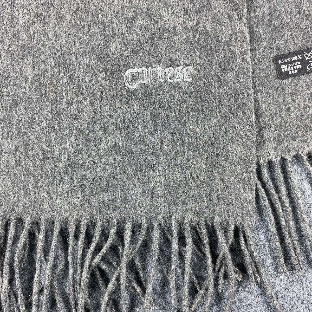 Other × Vintage Cortese (cashmere) Scarf # Muffler # Neckwear # D442 Size ONE SIZE - 2 Thumbnail