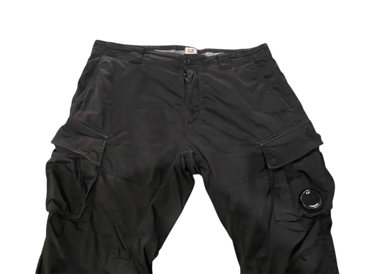 C.P. Company C.P. Company Stretch Sateen Cargo Trousers Total Eclipse Size US 38 / EU 54 - 4 Thumbnail