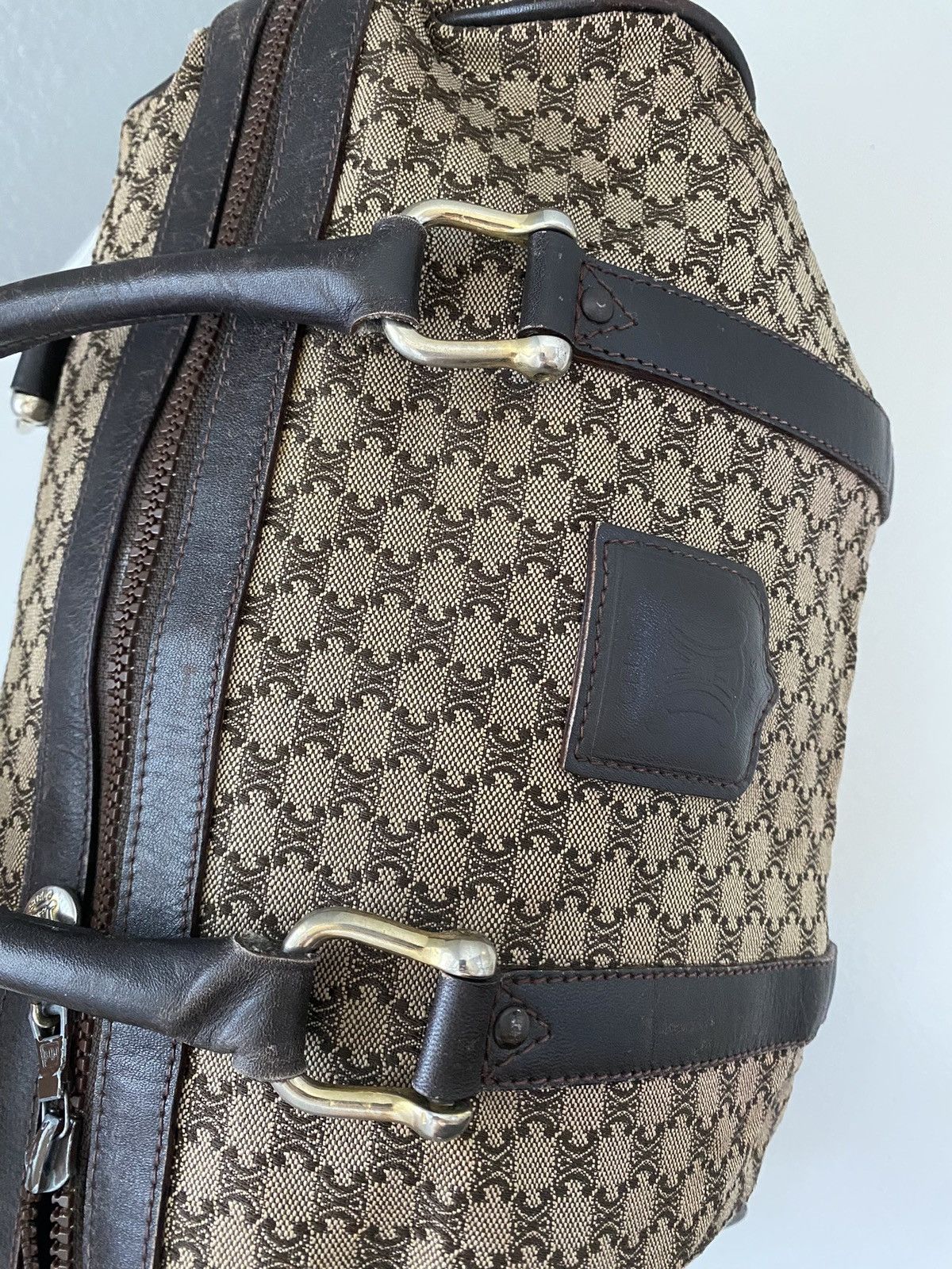 Celine Authentic Vintage Boston Duffel Bag Size ONE SIZE - 7 Thumbnail