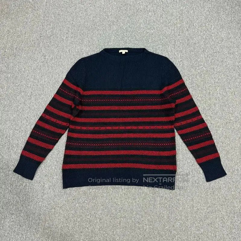 Burberry Burberry Striped Wool Sweater for Men. Size US XL / EU 56 / 4 - 1 Thumbnail