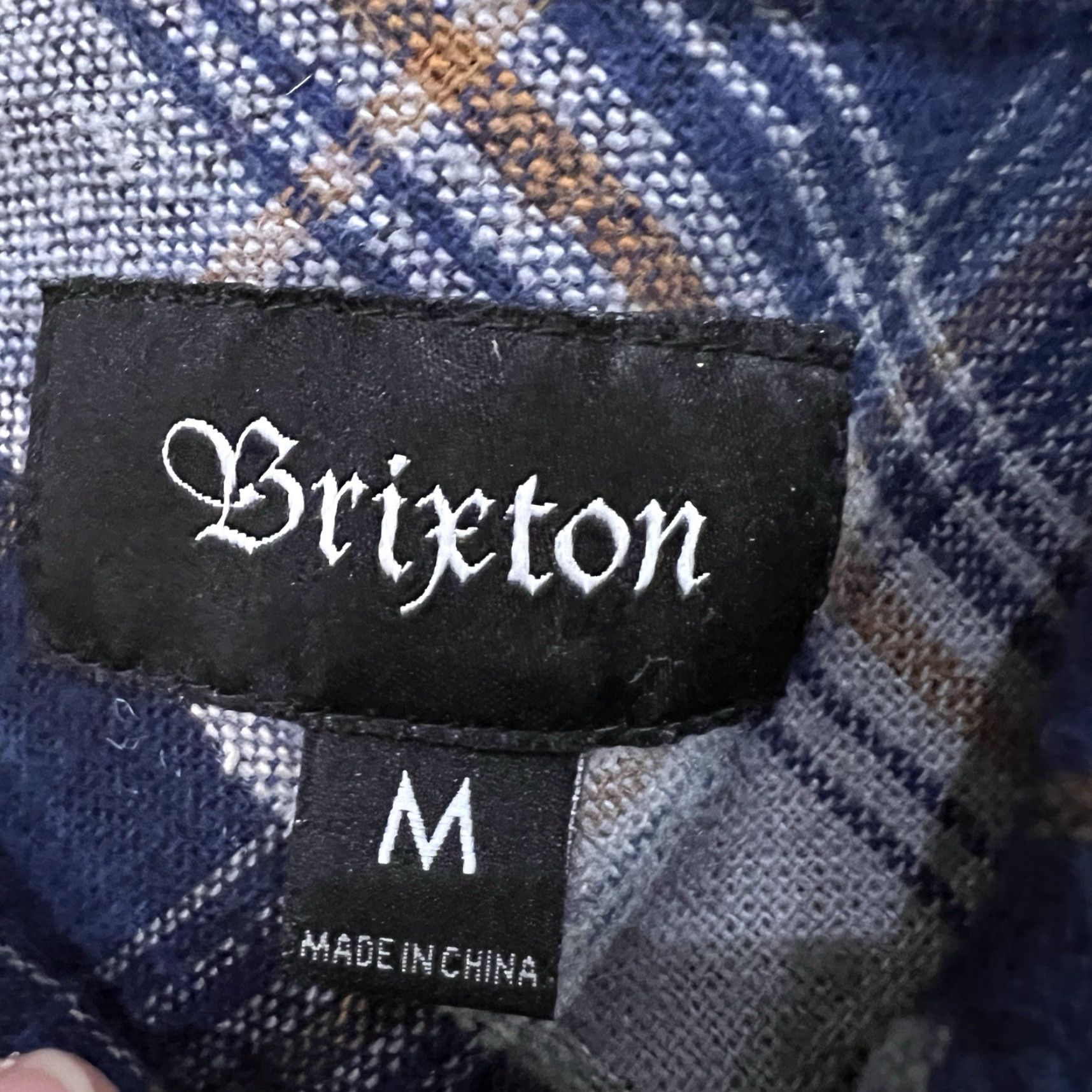 Brixton Brixton Long sleeve Button-down shirt mens M Standard fit bowery flannel Plaid Shirt Size US M / EU 48-50 / 2 - 4 Thumbnail