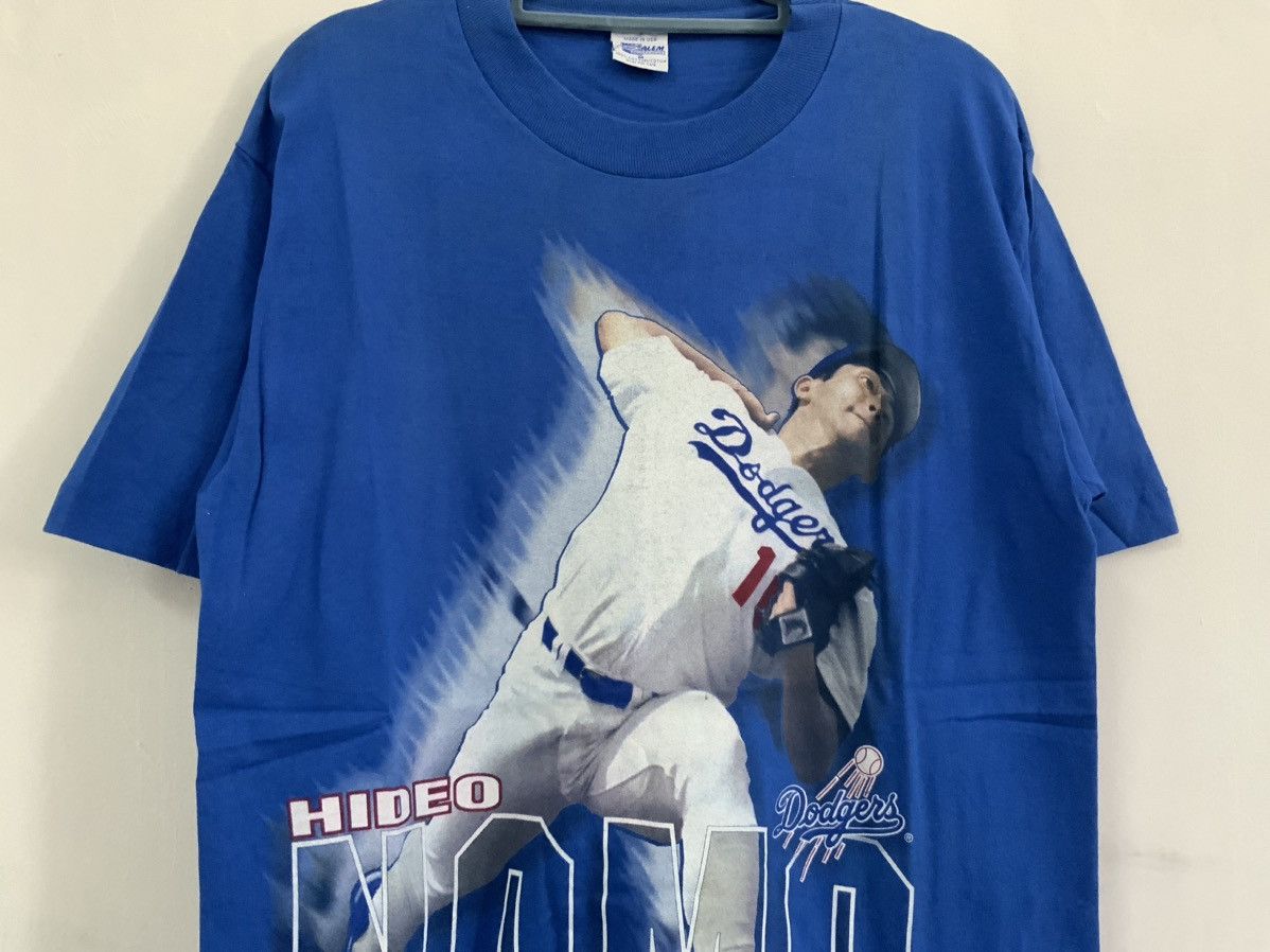 Salem Sportswear Vintage Hideo Nomo Los Angeles Dodgers ‘95 Tee Size US M / EU 48-50 / 2 - 4 Thumbnail