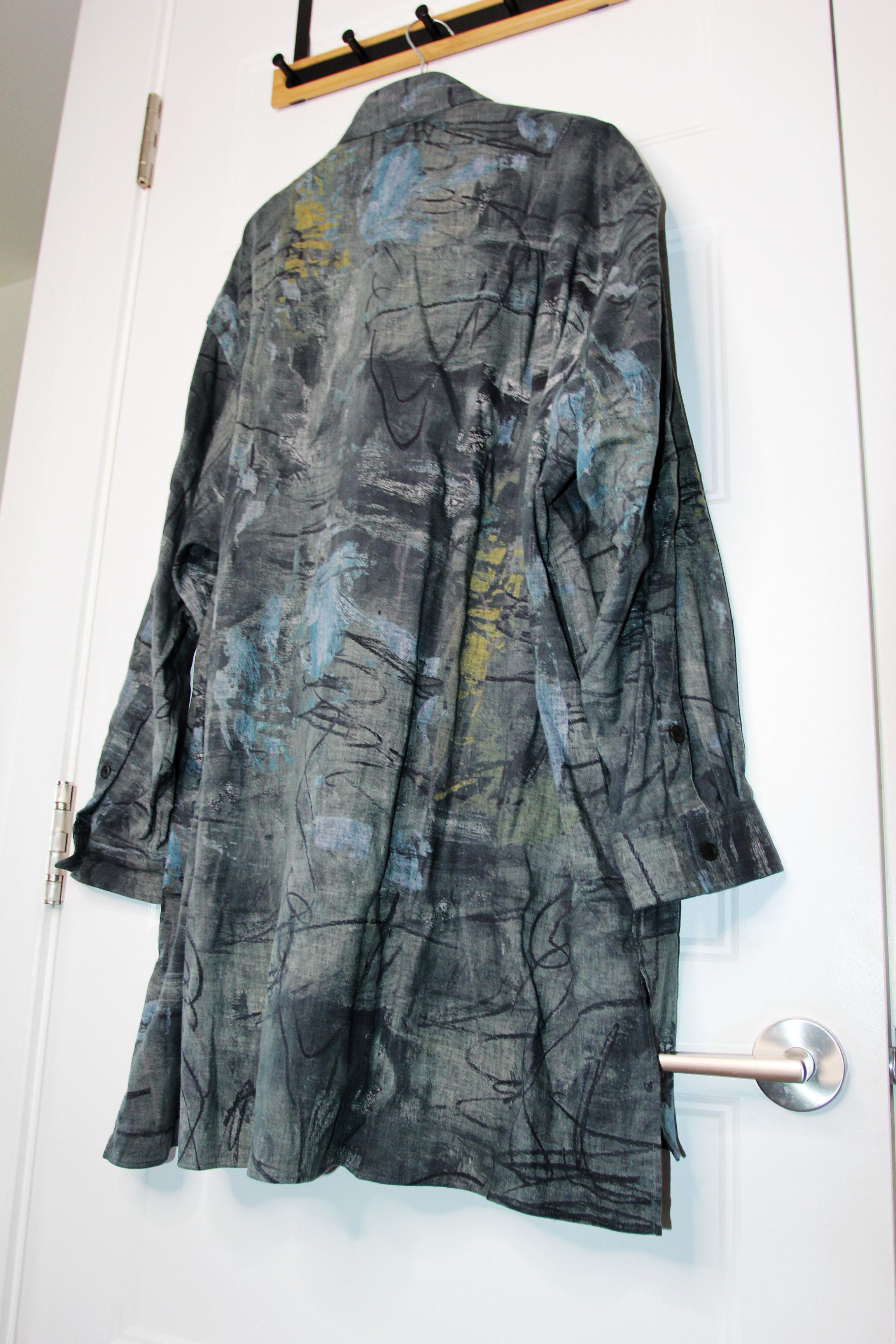Yohji Yamamoto BNWT SS23 YOHJI YAMAMOTO POUR HOMME YYPH ASAKURA SHIRT 3 Size US L / EU 52-54 / 3 - 7 Thumbnail