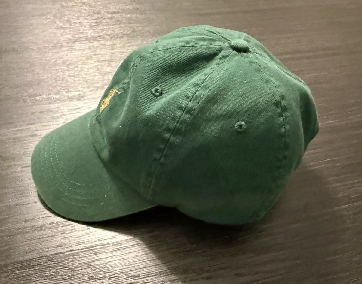 Polo Ralph Lauren Polo Ralph Lauren Green Strapback Hat Size ONE SIZE - 6 Thumbnail