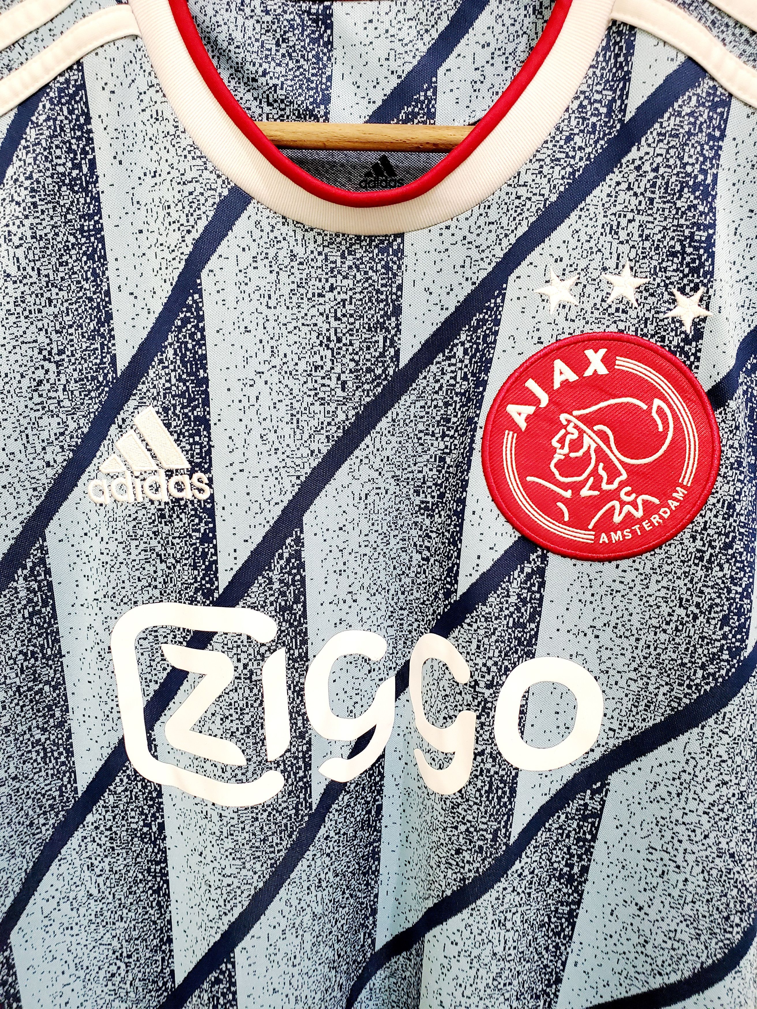Adidas AJAX AMSTERDAM 2020 2021 AWAY soccer jersey M perfect condit Size US M / EU 48-50 / 2 - 2 Thumbnail