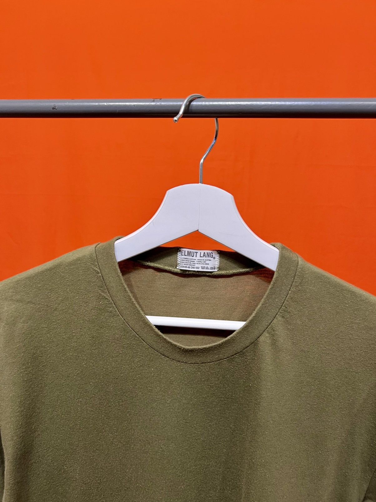 Helmut Lang HELMUT LANG undertee 1995, made in Austria Size US M / EU 48-50 / 2 - 10 Thumbnail