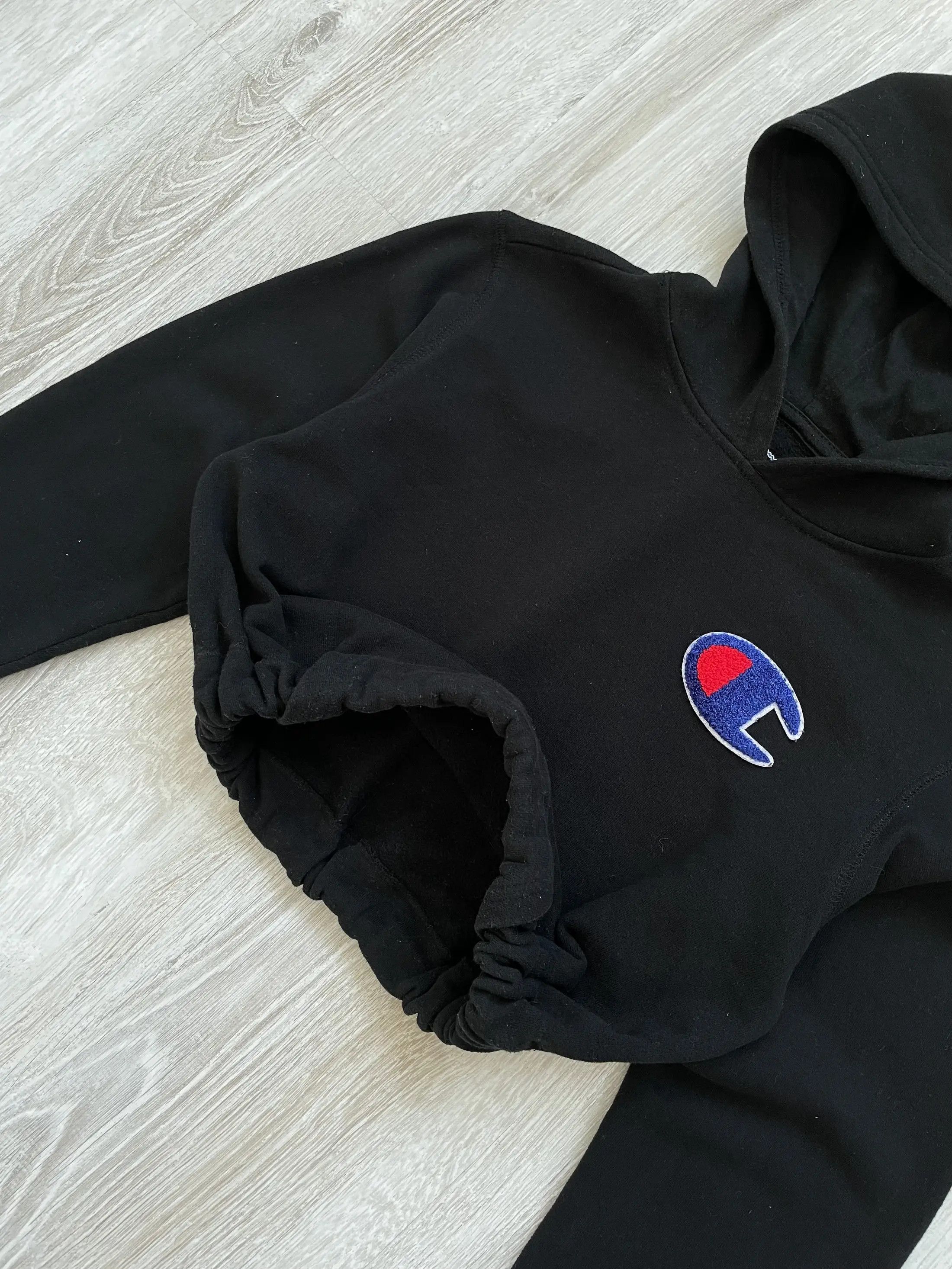Champion Champion Women's Top Hoodie Embroidered Logo Size L / US 10 / IT 46 - 4 Thumbnail