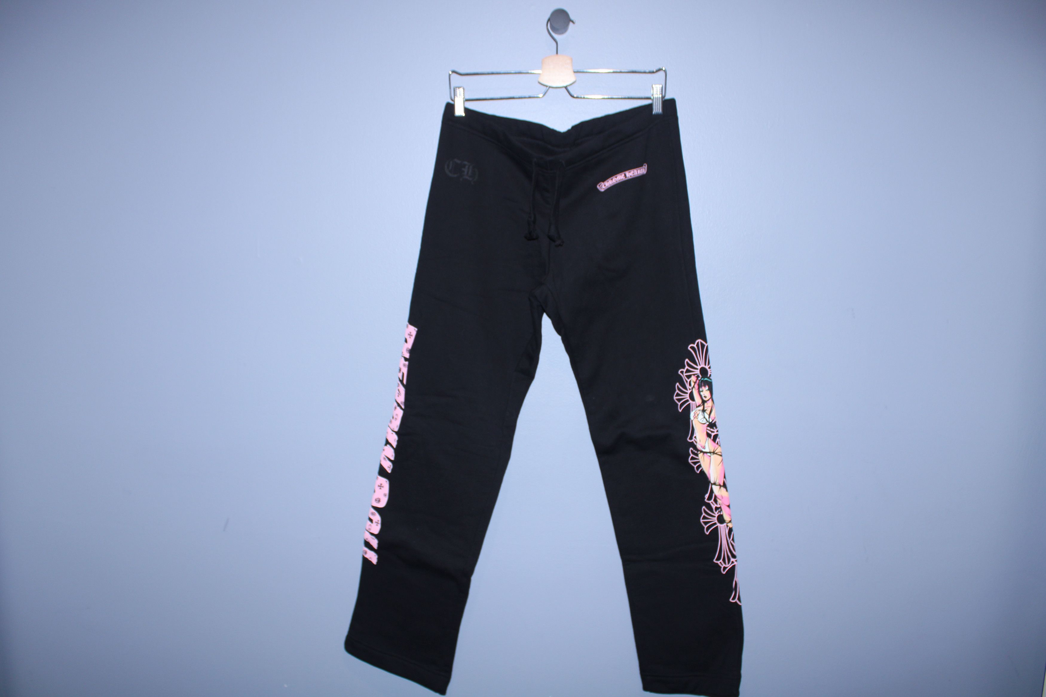 Chrome Hearts Chrome Hearts Deadly Doll JJ Sweatpants Size US 28 / EU 44 - 1 Thumbnail
