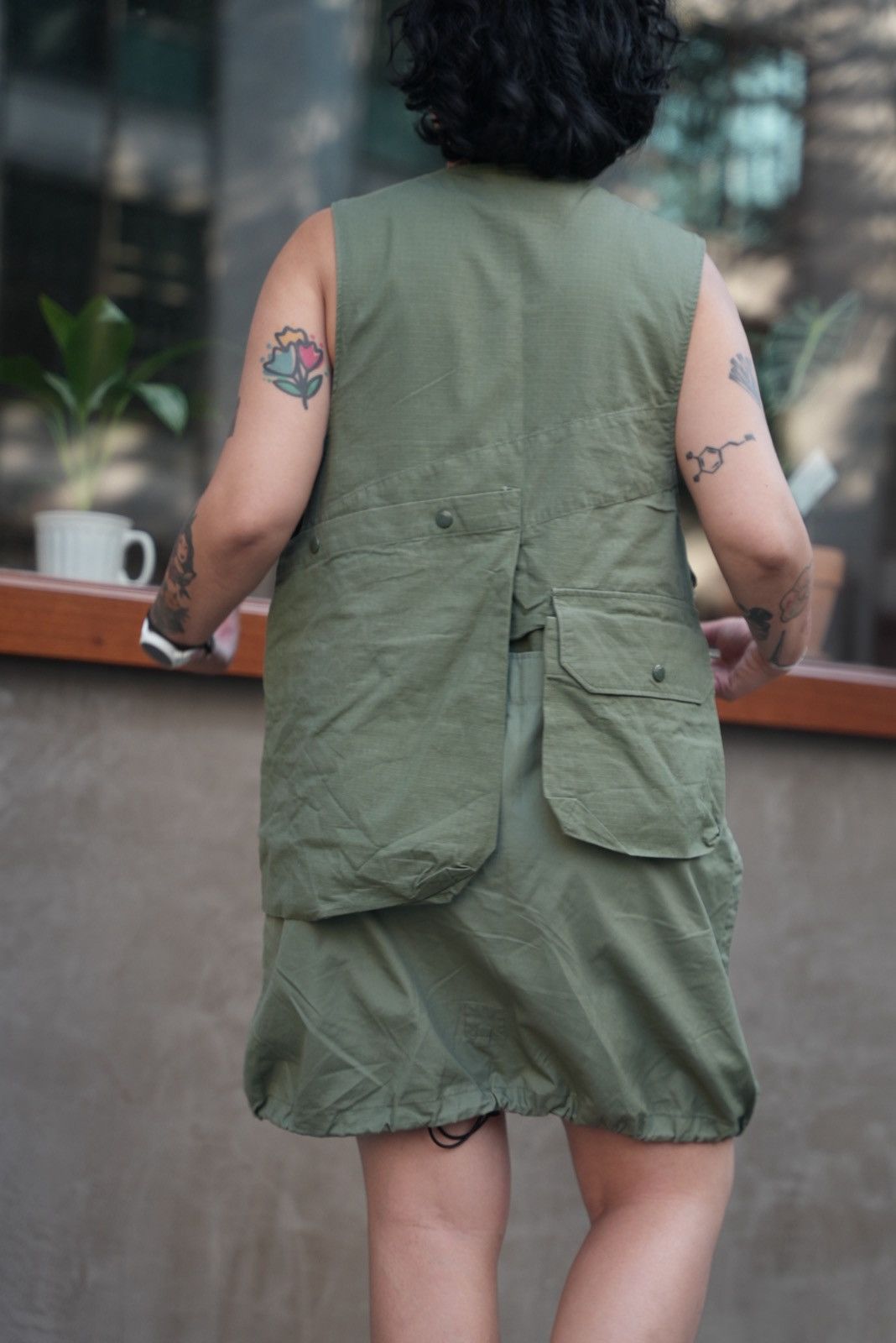 Engineered Garments Engineered Garments Multi pocket Vest/Dress Size L / US 10 / IT 46 - 3 Thumbnail
