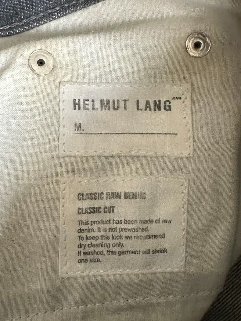 Helmut Lang Helmut Lang Raw Denim Jeans Size US 31 - 5 Thumbnail