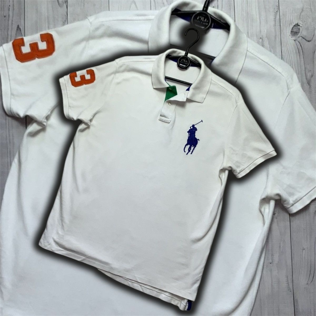 Ralph Lauren Vintage polo Ralph Lauren size L big logo Size US L / EU 52-54 / 3 - 1 Thumbnail