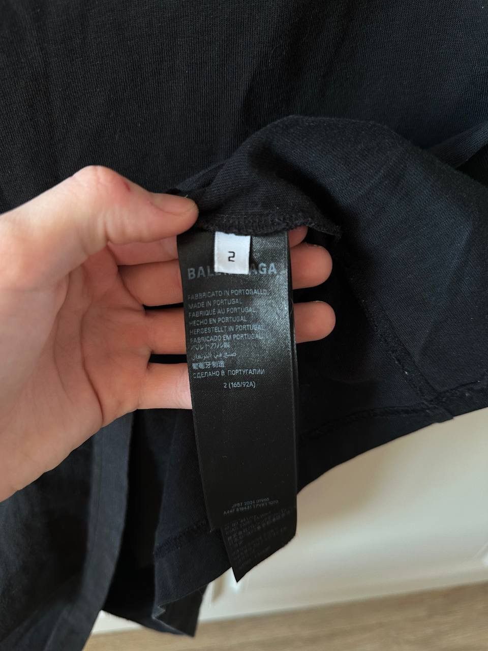 Balenciaga balenciaga logo tshirt Size US M / EU 48-50 / 2 - 4 Thumbnail