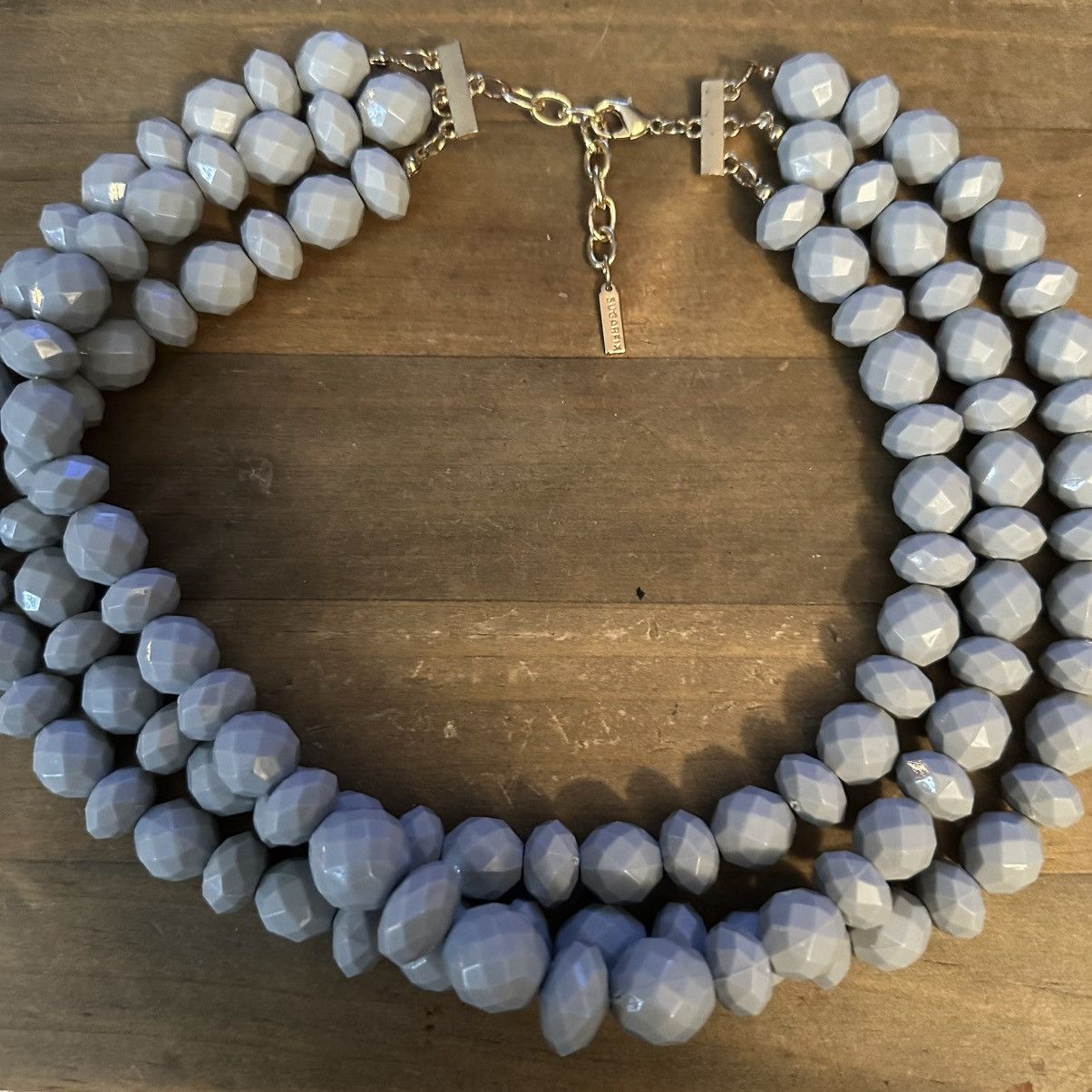 Other Sugarfix multi strand chunky layered gray bead necklace Size ONE SIZE - 2 Thumbnail