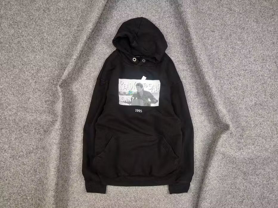Vintage Throwback Design Black Graphic Logo Hoodie Size US L / EU 52-54 / 3 - 1 Thumbnail