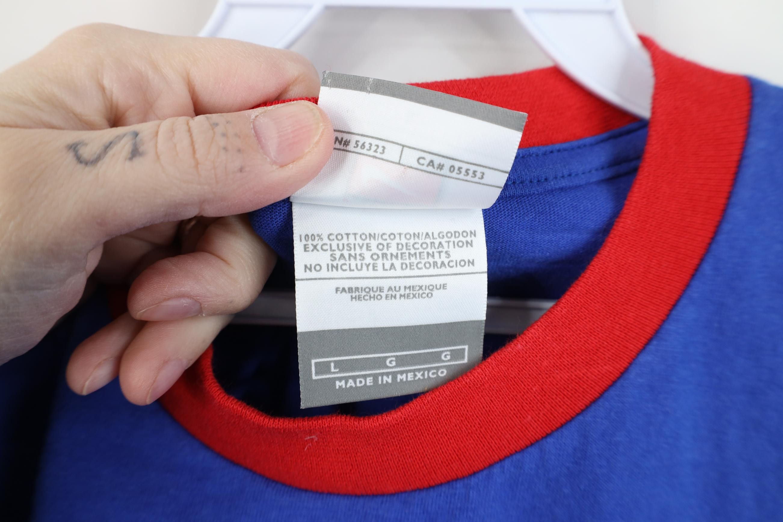 Nike Vintage Y2K Nike Center Swoosh Chicago Cubs Ringer T-Shirt Size US L / EU 52-54 / 3 - 10 Thumbnail